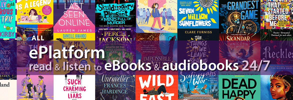 Link to ebooks and audiobooks on ePlatform